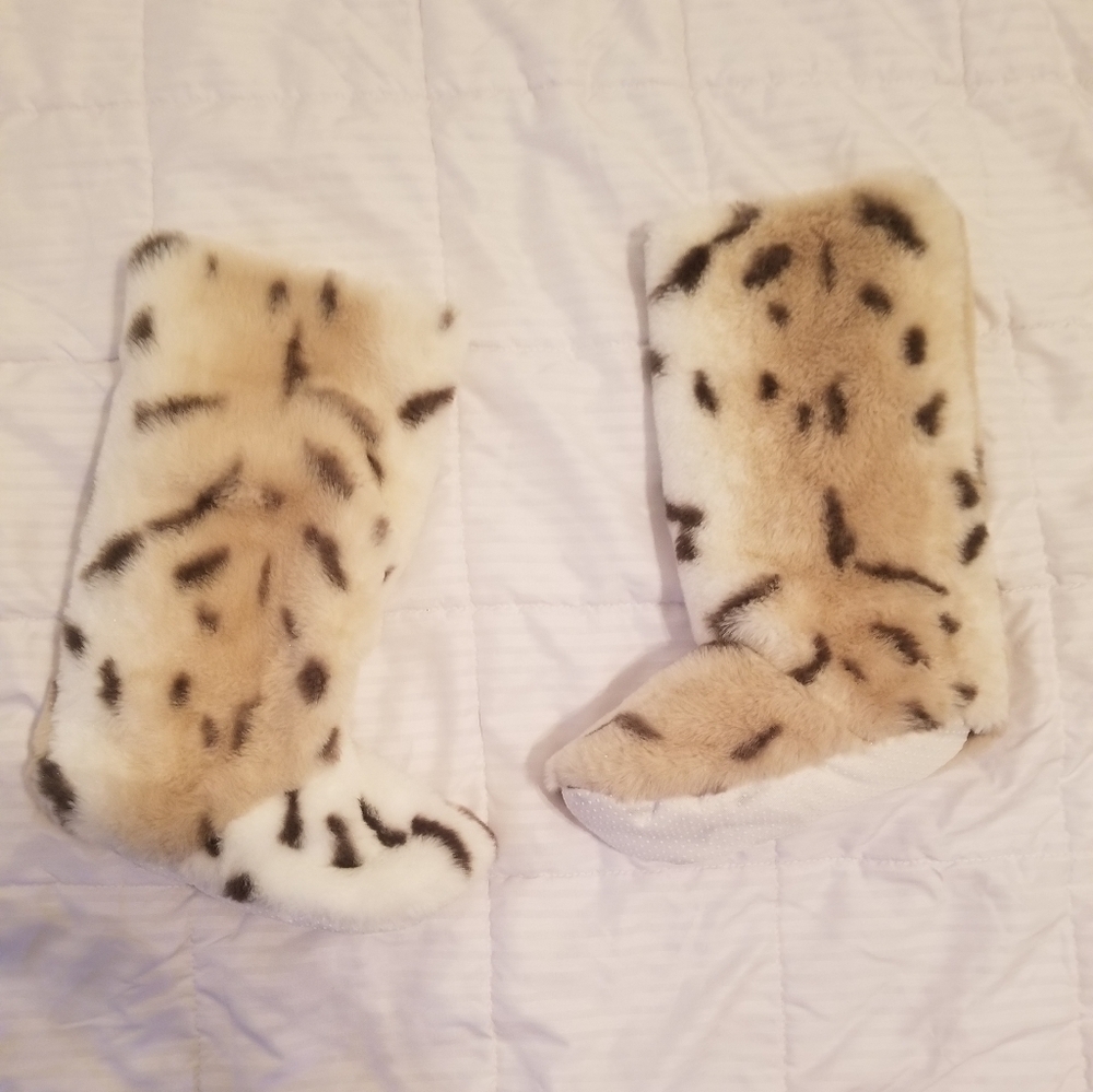 Cheetah Print Slippers
